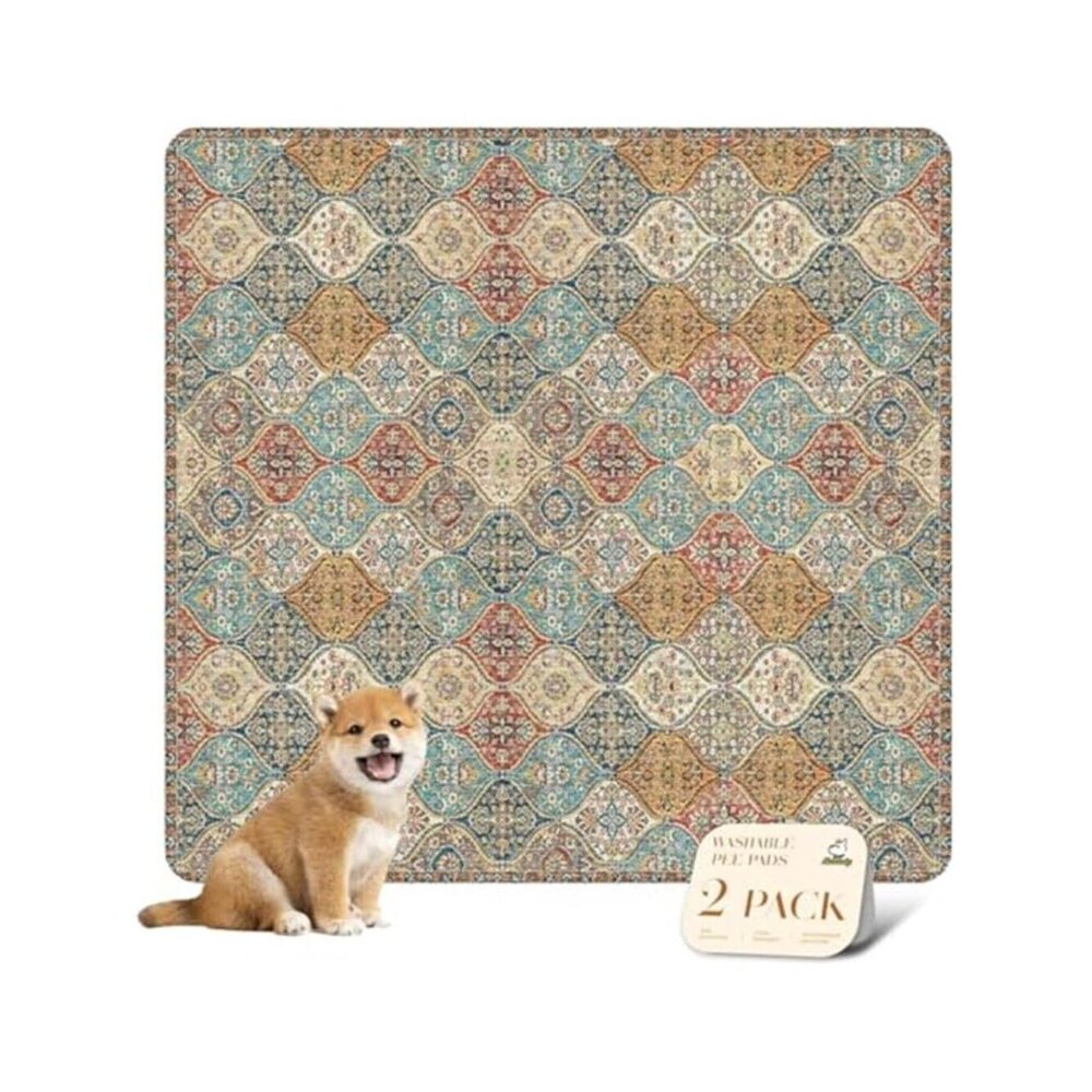 New Reusable Potty Pads for Dogs for Crates and Floors. Washable Pee Pads